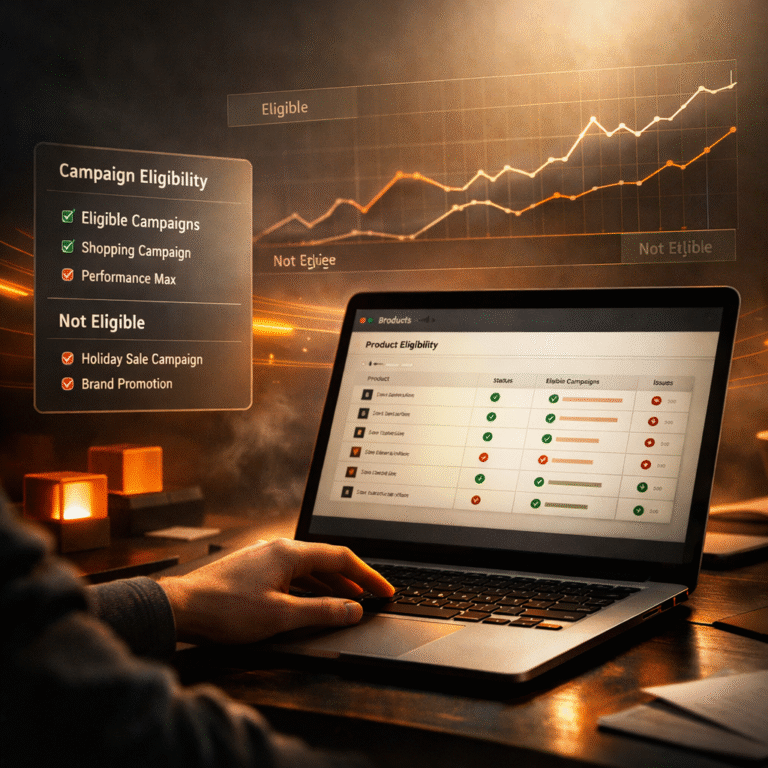 Google Ads adds per-product campaign eligibility dashboard