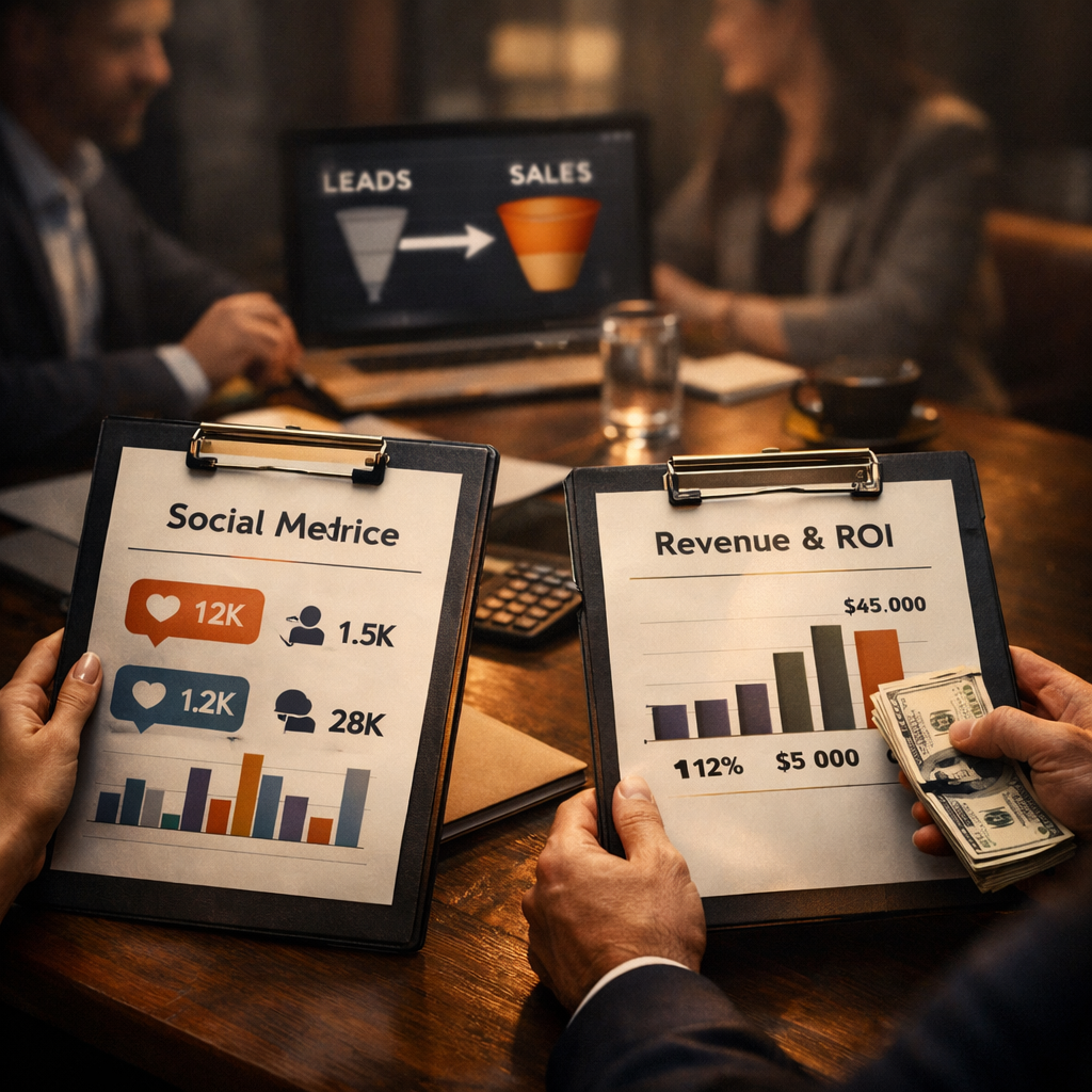 Vanity Metrics vs. Revenue: How to Measure Social Media ROI